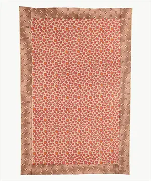 Doing Goods - Dug / sengetæppe - Stor - Pink Leopard - 240 x 280 cm