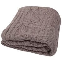 Au Maison - plaid i uld/mix (130 x 180 cm) - lavendel