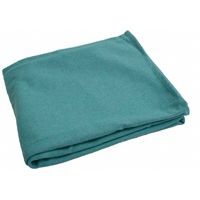 Au Maison - plaid i uld/mix (130 x 175 cm) - aqua