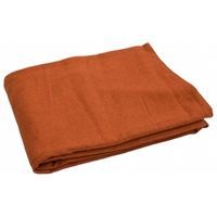 Au Maison - plaid i uld/mix (130 x 175 cm) - orange
