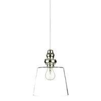 Design By Us - Pollish pendel i klar glas (� 20 cm)