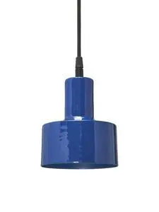 PR Home - Solo small pendant - Shiny blå 13 cm