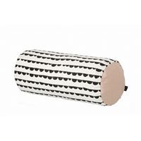 Ferm Living pude - half moon - sort
