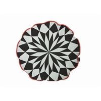 Ferm Living pude - star round - light blue