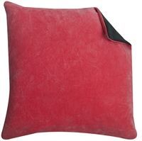 Au maison - pude i velour (coral)