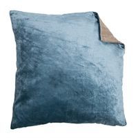 Au maison - pude i velour (petrol)