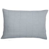 Au Maison - quiltet pude - dusty blue 50 x 70 cm