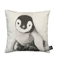 By Nord - Baby pude med print af pingvin (30 x 30 cm) - pt. udsolgt