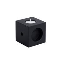 CasiCasi qb mini lysestage i sort 