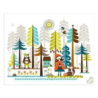 Isak Plakat A2 Little Red Riding Hood