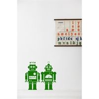 Wall sticker - Robot green