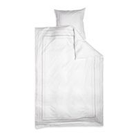 N� home senges�t - med flotte stikninger (l�ngde 200 cm), off white - 4 stk. tilbage