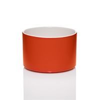 Trine Fournais - orange sk�l - Circle serien (1 stk. tilbage)
