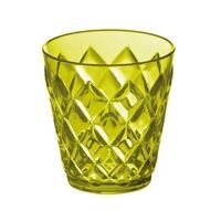 Crystal glas i plastik - Olivengr�n (200 ml.)
