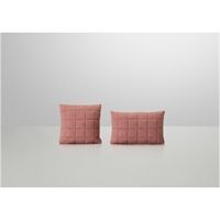 Muuto pude Soft Grid - Cushion tangarine 40 x 60 cm (6 farver - 2 str.)