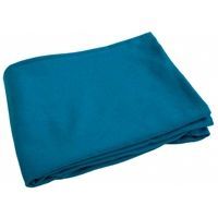Au Maison - plaid i uld/mix (130 x 175 cm) - aruba blue