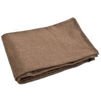 Au Maison - plaid i uld/mix (130 x 175 cm) - camel