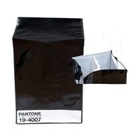 Vasket�jskurv/pose fra Pantone - (Sort) - pt. udsolgt