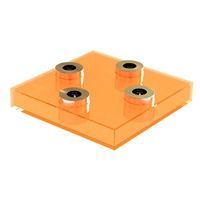 Neon Living - Square Lighz lysestage - orange