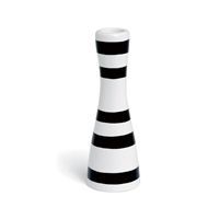 K�hler - Omaggio lysestage H16 cm - sort