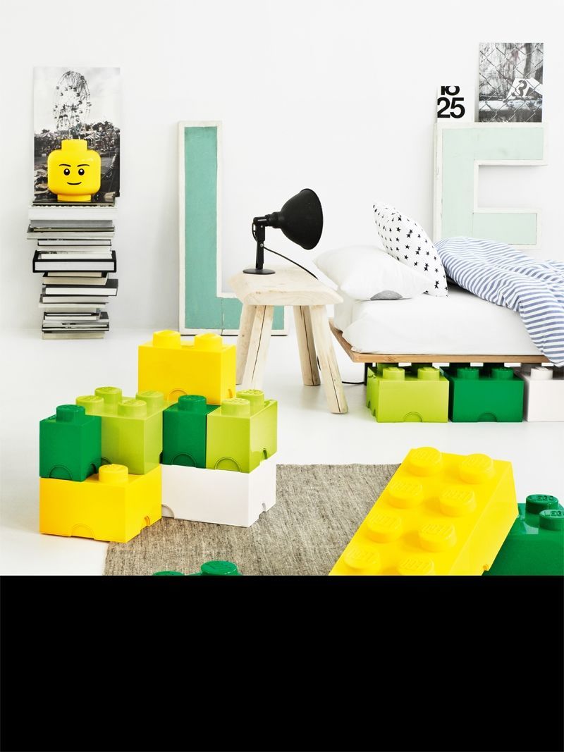 Lego brick 4 opbevaringskasse fra lego gratis fragt