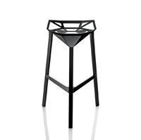 Stool One (barstol) - Magis (H�jde 67 cm) - sort