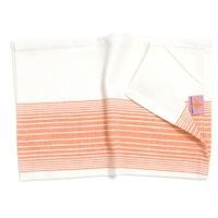 Viskestykke fra Rie Elise Larsen (Happy stripe) - orange