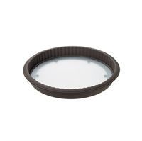 T�rteform i silicone med serveringsplade 26 cm
