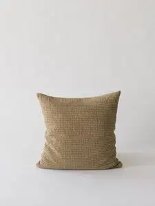 Tell Me More - Brick cushion cover 50x50 - harvest