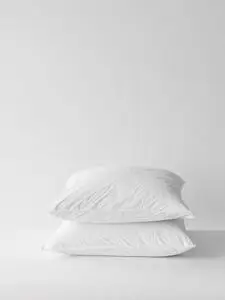 Tell Me More - Pillowcase org cotton 50x60 2p - bleached white
