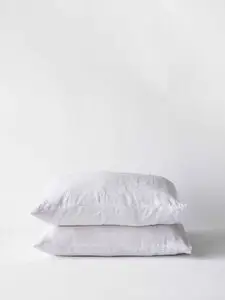 Tell Me More - Pillowcase linen 50x60 2p - bleached white