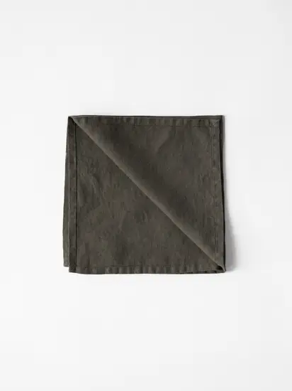Tell Me More - Napkin linen - taupe