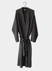 Tell Me More - Santo cotton robe L/XL - charcoal