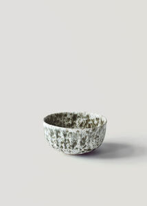 Tell Me More - Rivoli bowl small - green splatter
