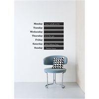 This week wall sticker fra Ferm Living