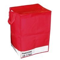 Vasket�jskurv/pose fra Pantone - (R�d)