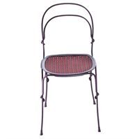Vigna Chair fra Magis - Stel: Lilla/Violet - S�de: Lilla/r�d
