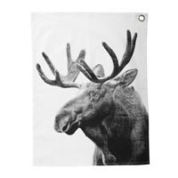 By Nord - Viskestykke med fotoprint af elg - PT. UDSOLGT, KOMMER F�RST P� LAGER I 2013