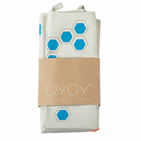 OYOY - viskestykker (2 stk) - petrol p� cool grey