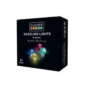 Cleverclixx - Bolde - Dazzling Lights - Sæt med 4 bolde