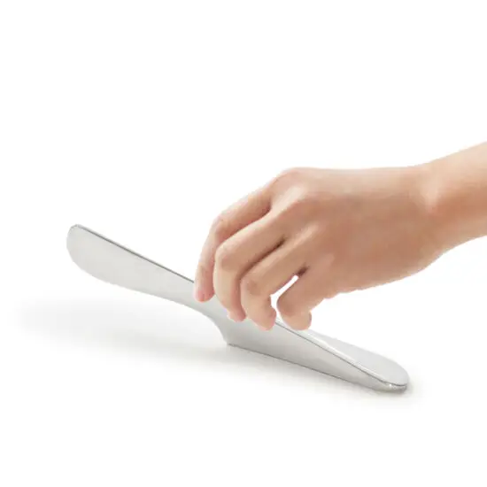 Bosign - Selvstående smørkniv i stål - large