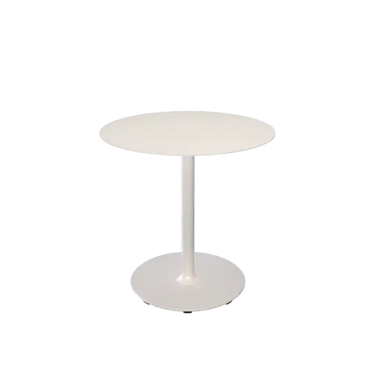 Houe - PICO Café table with round base, Ø740 - Muted Hvid