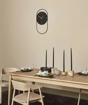 Andersen Furniture - A-wall Clock - Black