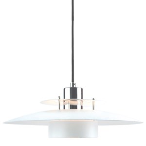 Halo Design - Sørup Pendel Ø40 - Hvid/Krom