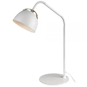 Halo Design - Oslo Bordlampe Ø16 - Hvid/Eg 