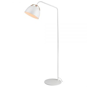 Halo Design - Oslo Gulvlampe Ø24 - Hvid/Eg 