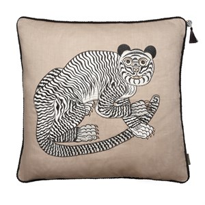 Cozy Living - Fable Tiger Embroidered - Alpaca 