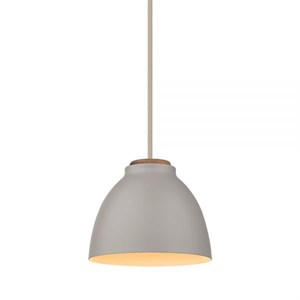 Halo Design - Nivå Pendel Ø14 - Grå/Træ