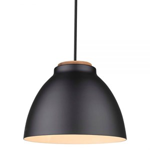 Halo Design - Nivå Pendel Ø24 - Sort/Træ