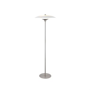 Halo Design - Gulvlampe - Baroni - Ø46 cm - Opal/Alu